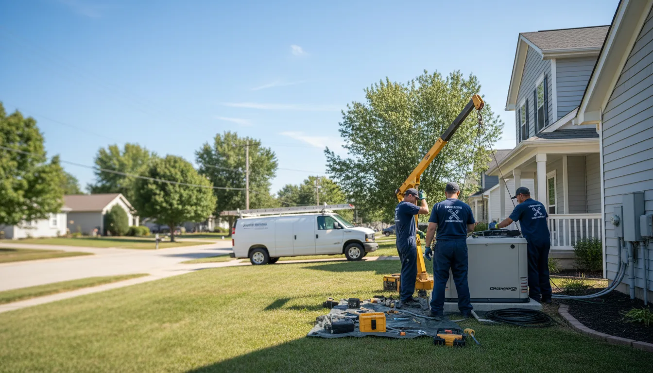 Generator Installation in Ellsworth, IL near me